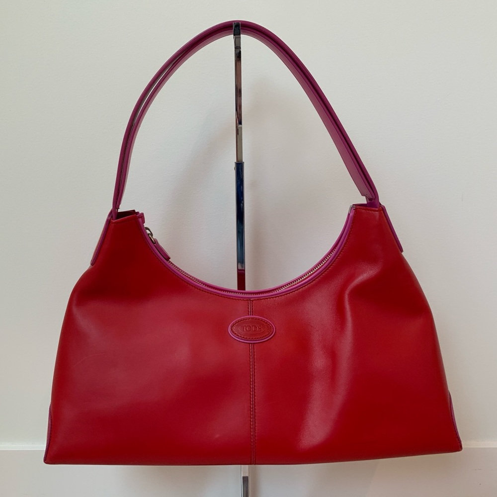 TODS leather shoulder bag